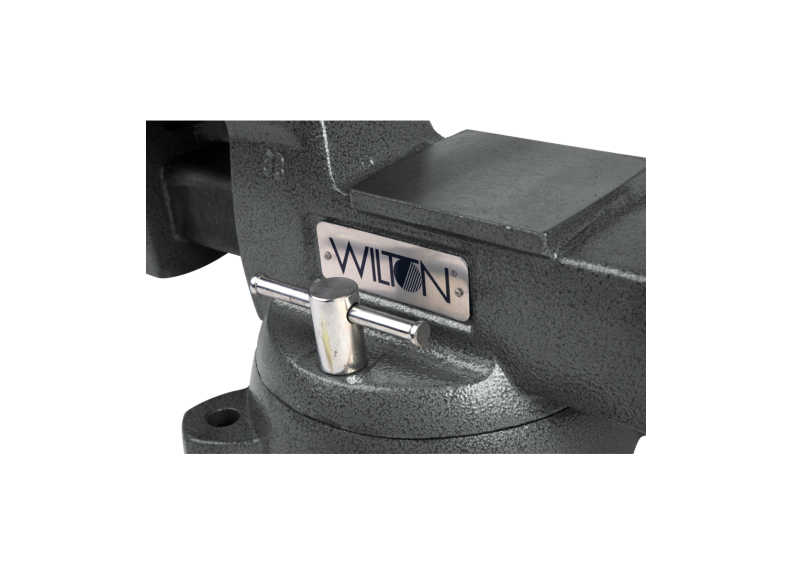 Wilton Black Mechanics Vise 8in Jaw w/Swivel Base | Wilton Tools