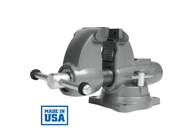 C-0 Pipe and Bench Vise, 3-1/2" Jaw Width, 5" Max Jaw Opening, 4-1/2" Throat Depth