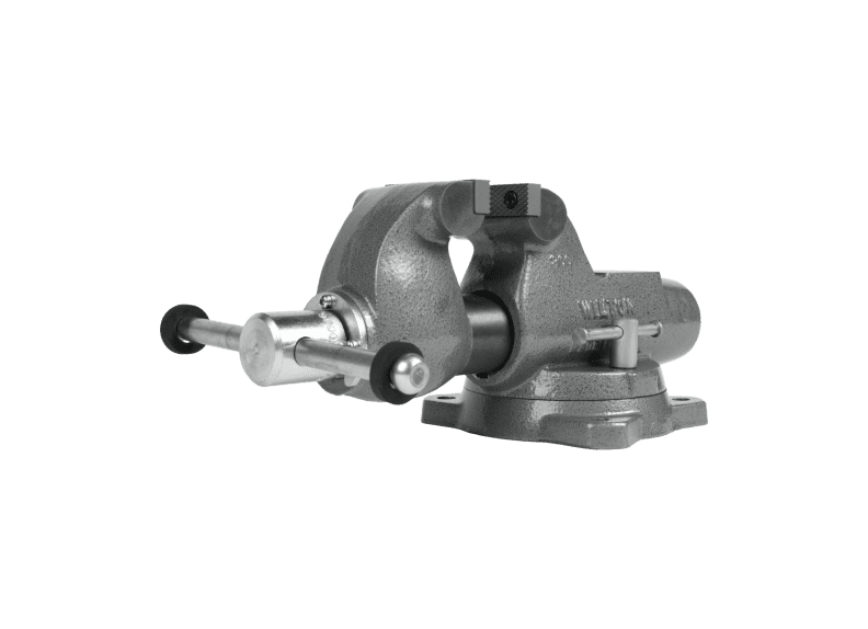 Machinist 3” Jaw Round Channel Vise with Swivel Base