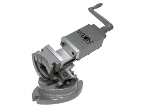 3-Axis Precision Tilting Vise 2" Jaw Width, 1” Jaw Depth