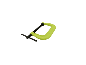 400 Series Hi-Vis Safety C-Clamp, 0 - 4-1/4” Opening, 3-1/4” Throat