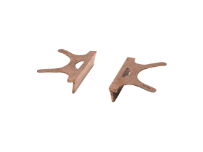Wilton — 404-3 Replacement Copper Jaw Caps with 3 in Jaw Opening, Pair