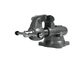 Machinist 4” Jaw Round Channel Vise with Swivel Base