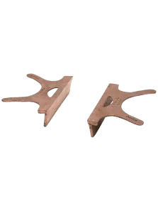 Wilton — 404-4 Copper Jaw Caps with 4" Jaw Width, 2-Pack