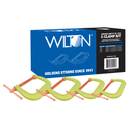 Wilton Spark Duty 400CS Hi-Vis C-Clamp Kit | Wilton Tools